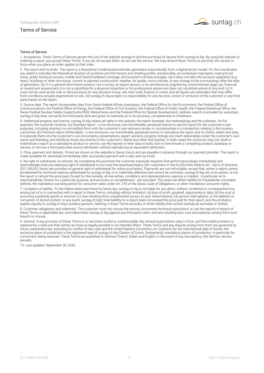 suntag.ch sample report, Page 31