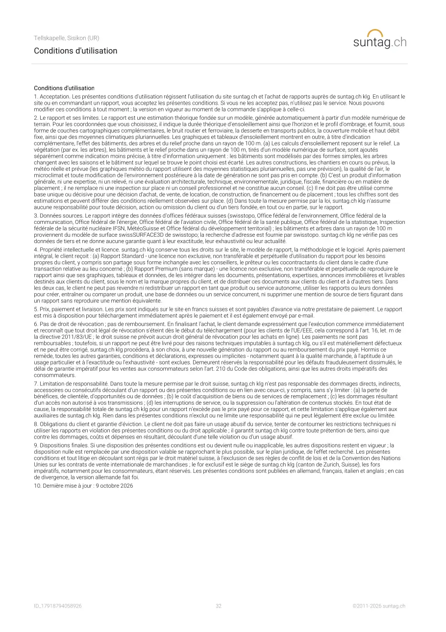 suntag.ch sample report, Page 32