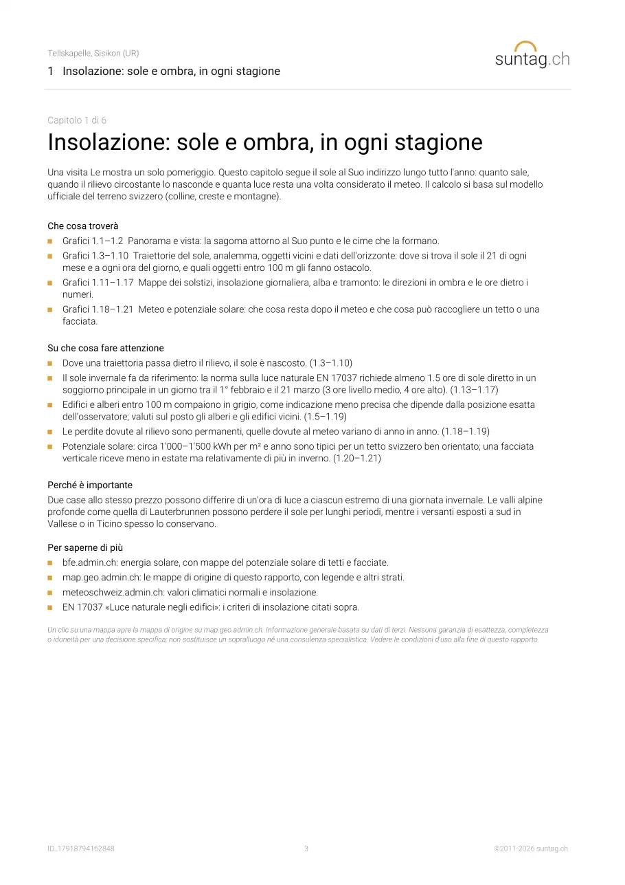 suntag.ch sample report, Pagina 3